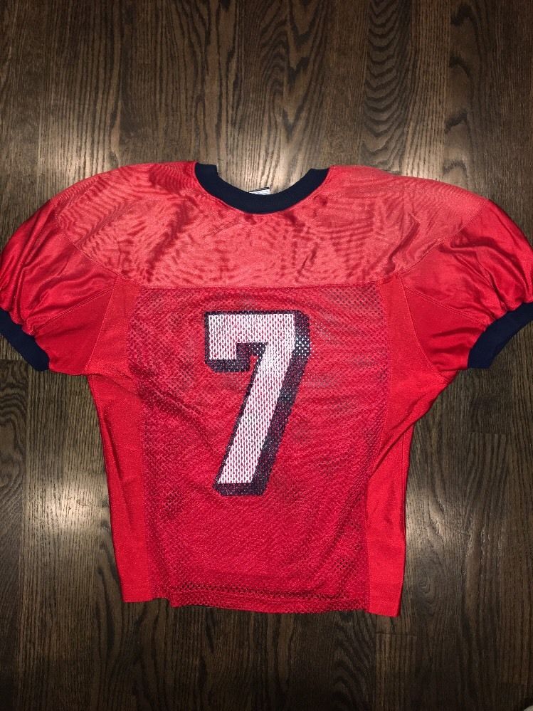 Game Worn Used Fresno State Bulldogs Football Jersey #7 Nike Size Large ...