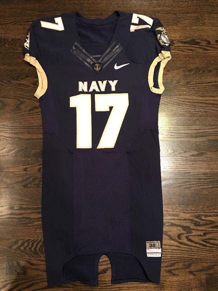 navy college football jersey