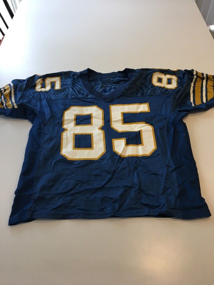 Game Worn Used Pittsburgh Panthers Pitt Football Jersey Size 48?? #85 ...