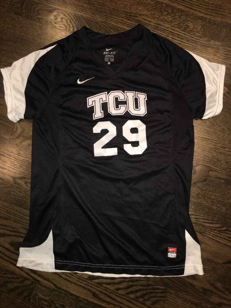 Game Worn TCU Horned Frogs Soccer Jersey Texas Christian Used Nike #29 ...