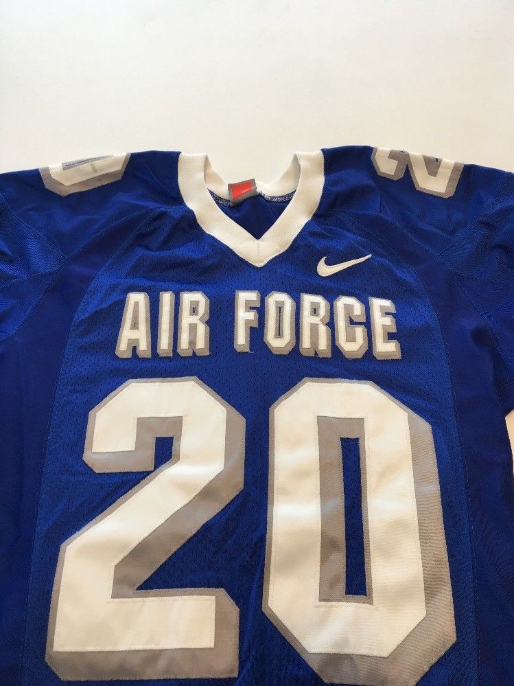 Game Worn Used Nike Air Force Falcons Football Jersey Size Large ...