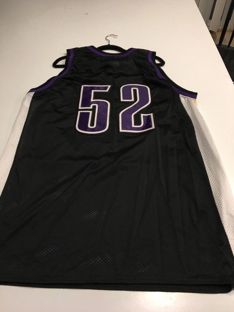 Game Worn Used Northwestern Wildcats Basketball Jersey Adidas #52 Size ...