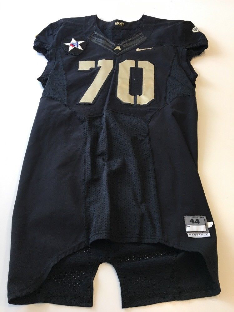 Game Worn Used Army Black Knights 