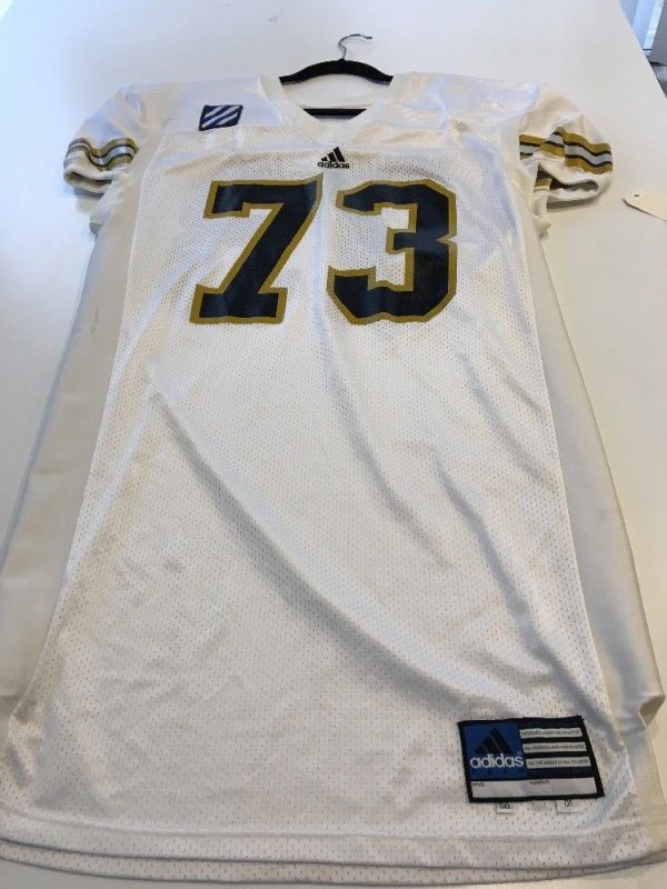 Game Worn Used Army Black Knights Football Jersey #73 Size 50 – D1Jerseys
