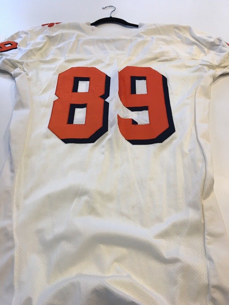 Game Worn Used Clemson Tigers Football Jersey 89 Size 56