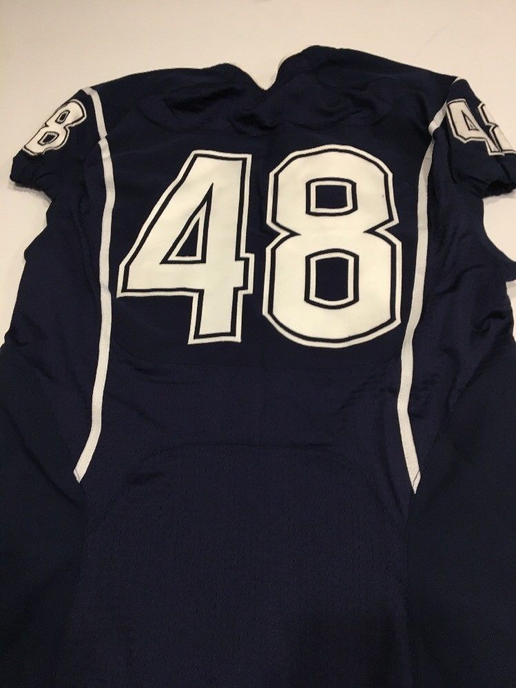 Game Worn Used UConn Huskies Connecticut Football Jersey #48 Size 44 ...