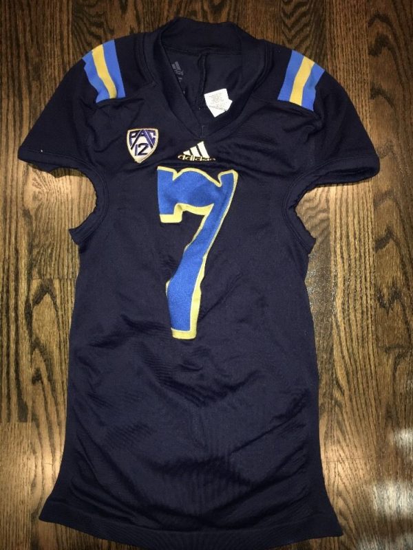 Game Worn UCLA Bruins Football Jersey Used adidas #7 Size M – D1Jerseys