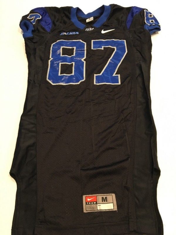 Game Worn Used Nike Middle Tennessee St Blue Raiders Football Jersey Size M #87