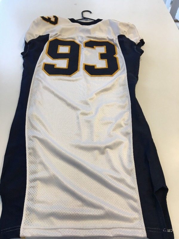 Game Worn Used Nike Cal Golden Bears Football Jersey #93 Size Large ...