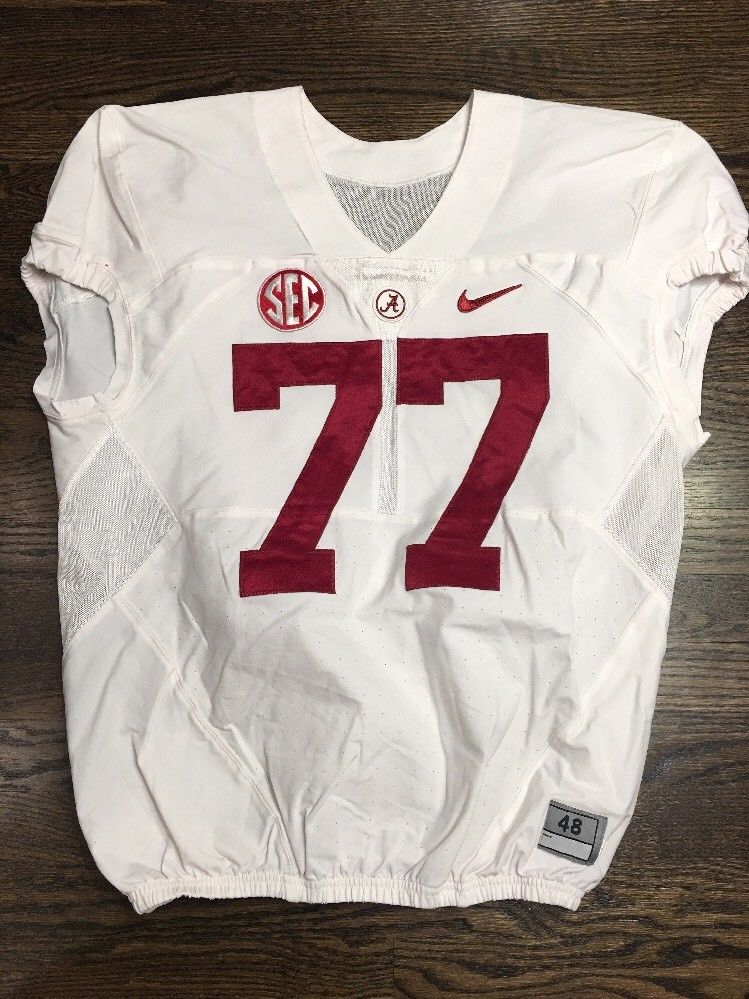 Game Worn Used 16 Alabama Crimson Tide 