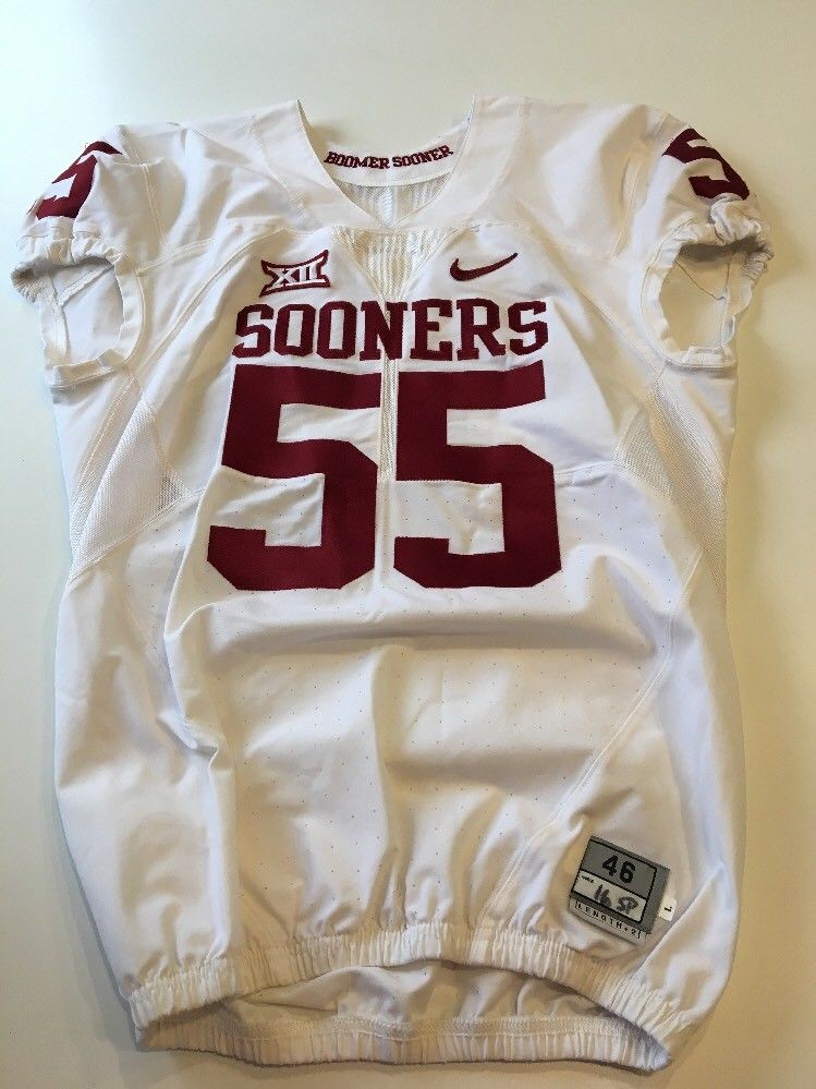 Game Worn Used Oklahoma Sooners OU Nike 