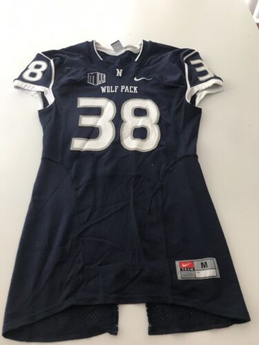 Game Worn Used Nevada Wolfpack  Football Jersey Nike Size M #38