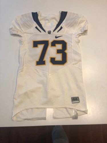 Game Worn Used Nike Cal Golden Bears Football Jersey #73 Size 44