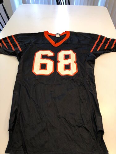 Game Worn Used Princeton Tigers Football Jersey Wilson Size 48 #68