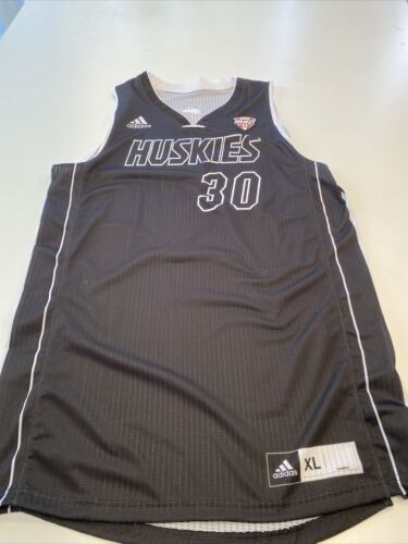 Game Worn Used Northern Illinois  Huskies NIU Basketball Jersey adidas XL #30