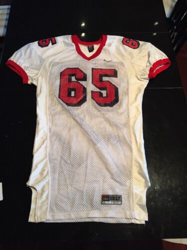 Game Worn Used Fresno State Bulldogs Football Jersey #65 Nike Size XXL