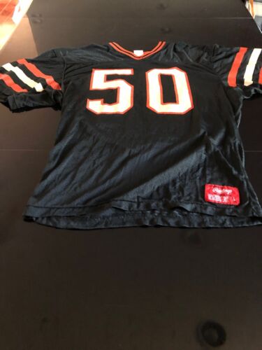 Game Worn Used Princeton Tigers Football Jersey Rawlings Size Adult Large #50