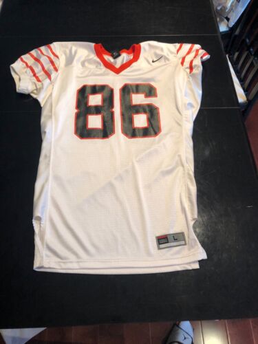 Game Worn Used Princeton Tigers Football Jersey #86 NIKE Size L
