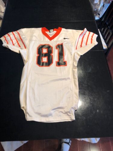 Game Worn Used Princeton Tigers Football Jersey #81 NIKE Size 44