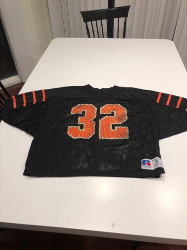 Game Worn Used Princeton Tigers Football Jersey Russell Size Extra Large #32