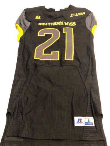 Game Worn Used Southern Mississippi Golden Eagles Football Jersey Small #21