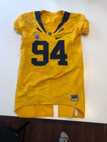 Game Worn Used Nike Cal Golden Bears Football Jersey #94 Size 42